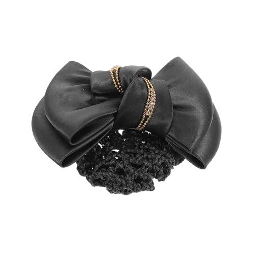 POPETPOP Eleganter Haarnetz Haarklammer für Damen mit Strass Schnell zu Befestigender Haarknotenhalter für Krankenschwestern und Hotelpersonal Zeitsparendes Styling Professionelles POPETPOP Eleganter Haarnetz Haarklammer für Damen mit Strass Schnell zu Befestigender Haarknotenhalter für Krankenschwestern und Hotelpersonal Zeitsparendes Styling Professionelles von POPETPOP