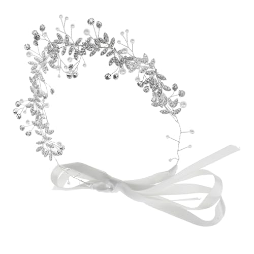 POPETPOP Elegantes Braut Haaraccessoire Haarranke mit Funkelnden Strasssteinen Silberfarben Handgefertigt Stilvolles Hochzeits Stirnband für Braut und Besondere Anlässe POPETPOP Elegantes Braut Haaraccessoire Haarranke mit Funkelnden Strasssteinen Silberfarben Handgefertigt Stilvolles Hochzeits Stirnband für Braut und Besondere Anlässe von POPETPOP