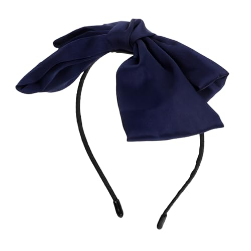 POPETPOP Großes Haarband Mit Schleife Satin-stirnband Für Frauen Und Mädchen Accessoire Für Hochzeit Urlaub Party Und Alltag von POPETPOP