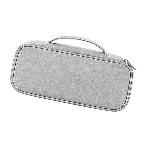 POPETPOP Elektronik Organizer Multifunktionale Kabeltasche für Zubehör mit Abnehmbaren Fächern für Reisen Auto Zuhause Schützendes Design Elegantem von POPETPOP