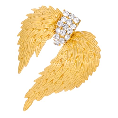 POPETPOP Engelsflügel Brosche Anstecknadel für Damen und Herren Modisches Kleidungsornament Party Lapel Pin Hochwertige Legierung Zeitloses Design für Jacken und Mäntel POPETPOP Engelsflügel Brosche Anstecknadel für Damen und Herren Modisches Kleidungsornament Party Lapel Pin Hochwertige Legierung Zeitloses Design für Jacken und Mäntel von POPETPOP