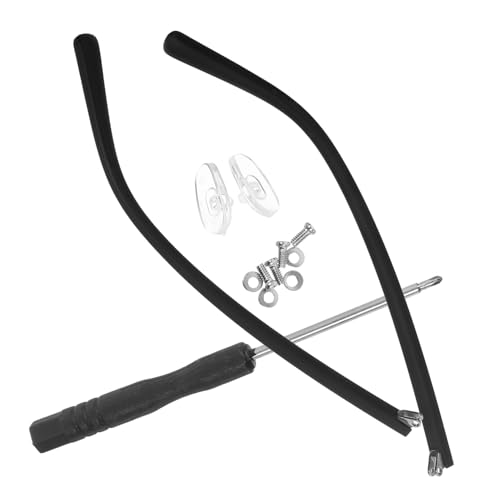 POPETPOP Ersatz brillenbügel Material Mattiert Breit Langlebig Stabil für Brillenreparatur Austausch Passend für Viele Modelle Robust und Verschleißfest von POPETPOP