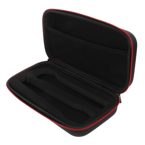 POPETPOP Eva-mikrofontasche Tragbar Organizer Mit Zwei Steckplätzen Aufbewahrungskoffer Für Handmikrofone Stoßfest Schützt Vor Kratzern Und Verschmutzungen von POPETPOP