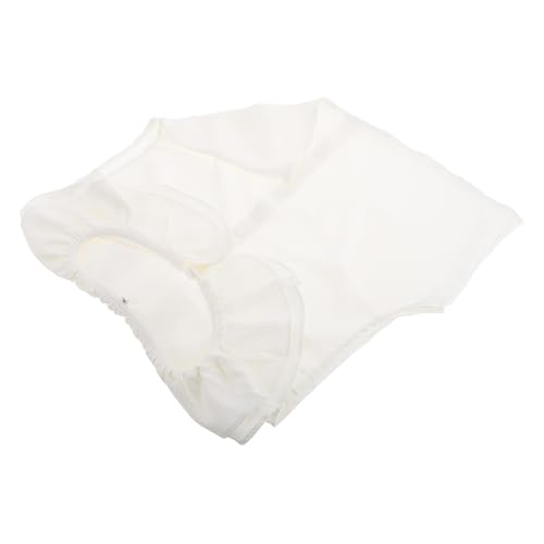 POPETPOP Falscher Krageneinsatz Damen Rüschen Fake Collar Weicher Europäischer Design Abnehmbar Modisch Vielseitig Weiß von POPETPOP
