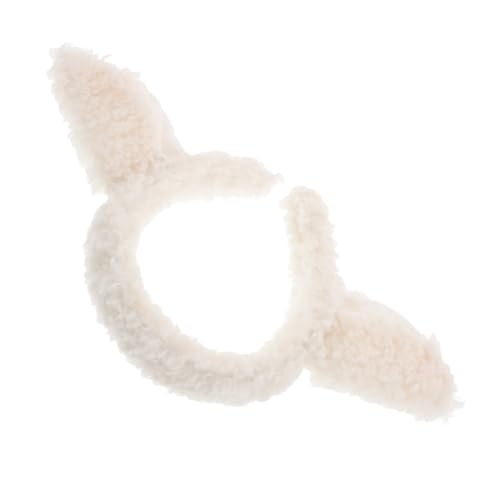 POPETPOP Lammohren Stirnband Aus Plüsch Cartoon-schafohr-haarband Für Ohr-stirnband Mit Süßen Details Für Täglichen Gebrauch Und Partys von POPETPOP