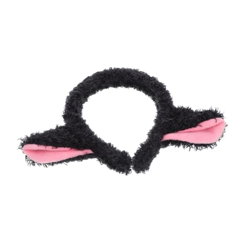 POPETPOP Fluffy Schafsohren Stirnband Weiches Kostümzubehör Niedliches Tierkopfband Für Party Karneval Und Alltag Geeignet Für Mädchen Und Erwachsene von POPETPOP