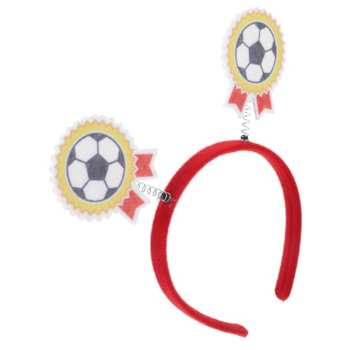 POPETPOP Fußball-stirnband Mit Reflektierendem Design Lebendigen Farben Und Robustem Material Für Partys Sportveranstaltungen Foto-requisite Für Fans von POPETPOP