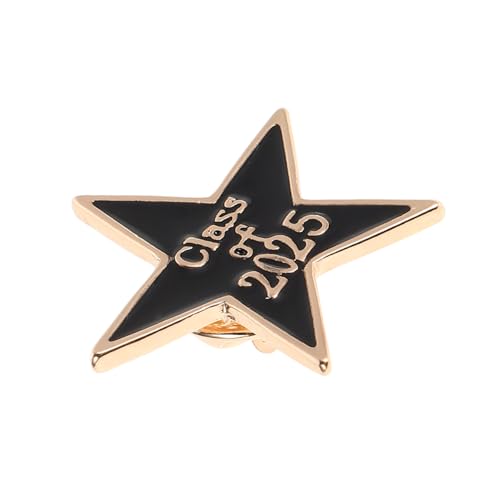 POPETPOP Graduierungsbrosche Metall Anstecknadel Abschlussfeier Schmuck Abzeichen Studenten Langlebig Stilvoll Vielseitig für Kleidung Rucksack und Accessoires von POPETPOP