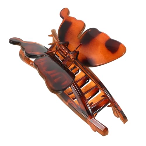 POPETPOP Große Haarklammer Schmetterlingsdesign Haarkralle für Damen Rutschfeste Haarschmuck Haarklammer für Dickes Lockiges Haar Vielseitige Haarspange für Alltag Sport und Festliche POPETPOP Große Haarklammer Schmetterlingsdesign Haarkralle für Damen Rutschfeste Haarschmuck Haarklammer für Dickes Lockiges Haar Vielseitige Haarspange für Alltag Sport und Festliche von POPETPOP