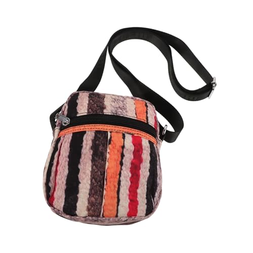 POPETPOP Große Nylon Schultertasche Damen Crossbody Umhängetasche mit Gepolstertem Träger Wasserabweisend Geräumig Leicht zu Reinigen Vielseitig für Reisen Freizeit Alltag Strandtasche von POPETPOP