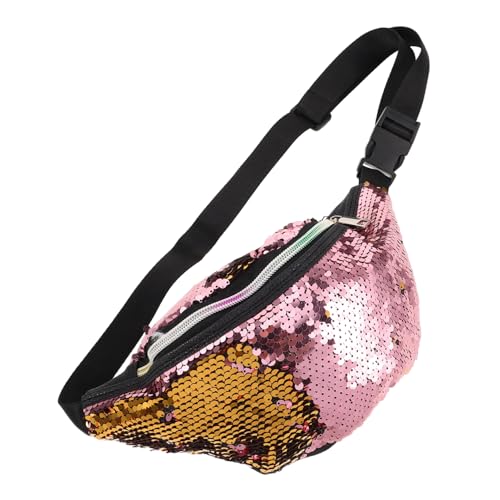 POPETPOP Mermaid Sequin Hüfttasche Für Damen Verstellbare Fanny Pack Glänzende Umhängetasche Für Sport Und Und Für Und Festivals von POPETPOP