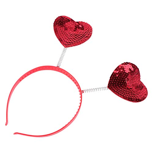 POPETPOP Entzückendes Romantisches Herzhaarzubehör Herz-stirnbänder Für Mädchen Mädchenhaar Amor-kostüm-stirnband Haar Make-up Valentinstag Partygeschenke Herzen Blitz Außerirdischer Frau von POPETPOP