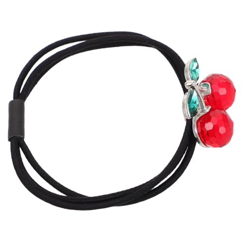 POPETPOP Haargummi mit Funkelnder Dekoration Elastisch und Schonend Modisches Haarschmuck Accessoire für Frauen und Mädchen Sanftes Haarband für Ponytail Halterung von POPETPOP