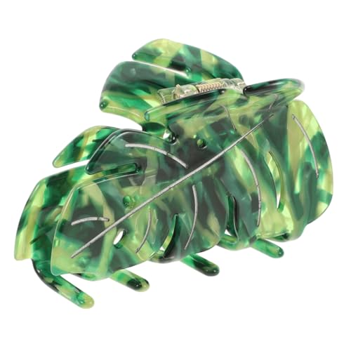 POPETPOP Haarklammer Blattform Modisch Stabiler Halt für Dickes Haar Damen Haarschmuck Langlebig Vielseitig für Haartypen Eleganter Look von POPETPOP