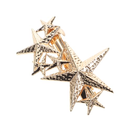 POPETPOP Haarklammern aus Langlebiger Legierung mit Unregelmäßigen Kleinen und Großen Sternen Sternen Haarspangen für Damen Vielseitig Einsetzbar bei Alltag und Feierlichkeiten POPETPOP Haarklammern aus Langlebiger Legierung mit Unregelmäßigen Kleinen und Großen Sternen Sternen Haarspangen für Damen Vielseitig Einsetzbar bei Alltag und Feierlichkeiten von POPETPOP