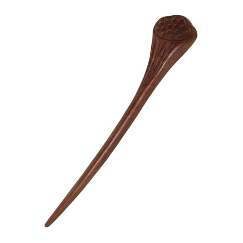 POPETPOP Haarnadel Haarschmuck Haarnadel Im Chinesischen Stil Chinesischer Haarstab Accessoires Im Chinesischen Stil Retro-haarnadel Haarbrötchenhalter Hölzern Brown von POPETPOP