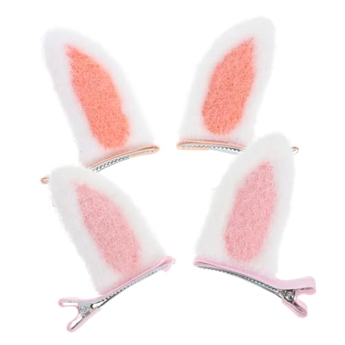 POPETPOP Häschen Haarspangen 2 Paar Süße Haar Accessoires für Mädchen Kaninchen Haarspange mit Ohren Modischer Haarschmuck für Teenager für Feste und Alltag POPETPOP Häschen Haarspangen 2 Paar Süße Haar Accessoires für Mädchen Kaninchen Haarspange mit Ohren Modischer Haarschmuck für Teenager für Feste und Alltag von POPETPOP