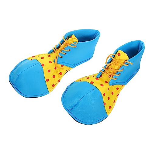 POPETPOP Halloween Clown Schuhe Groß Cosplay Kostüm Requisiten Bühnenperformance Unisex für Karneval Party Zubehör von POPETPOP