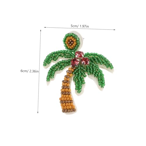 POPETPOP Handgefertigte Palm Tree Charm Ohrringe Tropfenbaumelnde Sommerohrringe Frauen Leicht und Boho Stil Für Strandurlaub Tropische Urlaub Accessoires von POPETPOP