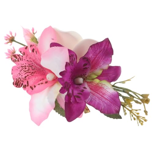 POPETPOP Hawaiianische Plumeria Haarklammer Künstliche Blumen Haarspange Rutschfest für Strandpartys Hochzeit Sommerurlaub Damen Beach Hair Clip POPETPOP Hawaiianische Plumeria Haarklammer Künstliche Blumen Haarspange Rutschfest für Strandpartys Hochzeit Sommerurlaub Damen Beach Hair Clip von POPETPOP