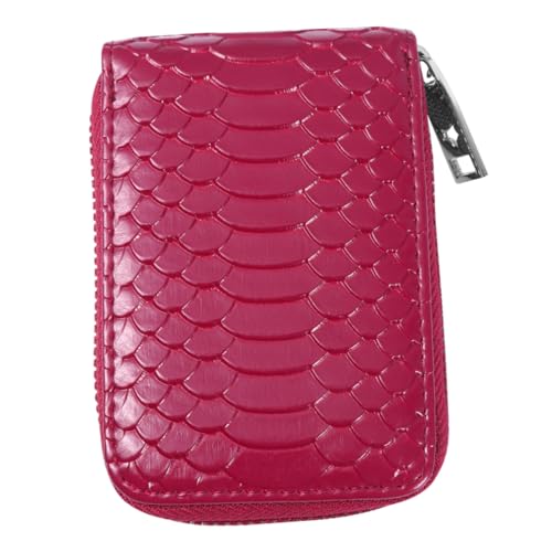 POPETPOP Herren Geldbörse Mehrfach Kartenfächer Kompaktes Organ Purse mit Reißverschluss Frontfach für Männer von POPETPOP