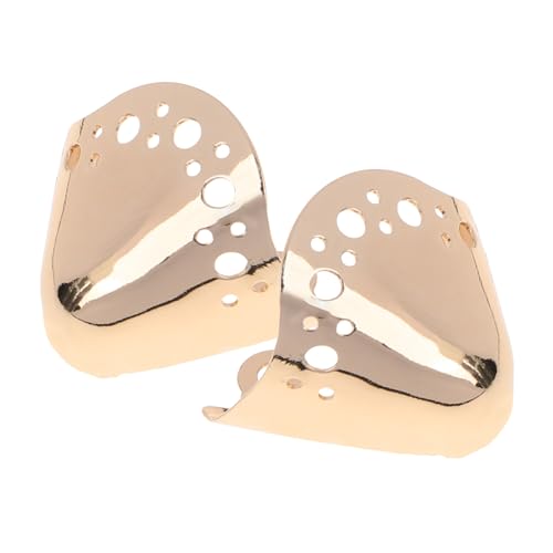 POPETPOP High Heel Schuhspitzen Schutzkappen aus Langlebige Zehenschutz Überzüge Modische Absatzschoner für Damen High Heels Praktische Schuhspitzen Abdeckungen Goldfarben von POPETPOP