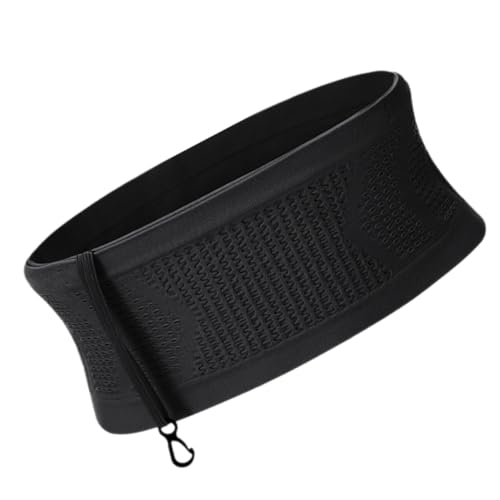 POPETPOP Hochelastische Bauchtasche Damen Laufgürtel Sport Hüfttasche Leicht Atmungsaktiv Große Kapazität Multifunktionale Handy und Reise Tasche für Outdoor Joggen Wandern Camping von POPETPOP
