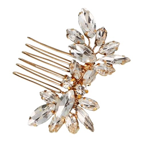 POPETPOP Hochzeits Haarkamm mit Strasssteinen Eleganter Brautschmuck Leichter Seitenkamm für Frauen Handgefertigtes Kopfstück für Braut und Festliche Anlässe Komfortabel und Langlebig POPETPOP Hochzeits Haarkamm mit Strasssteinen Eleganter Brautschmuck Leichter Seitenkamm für Frauen Handgefertigtes Kopfstück für Braut und Festliche Anlässe Komfortabel und Langlebig von POPETPOP