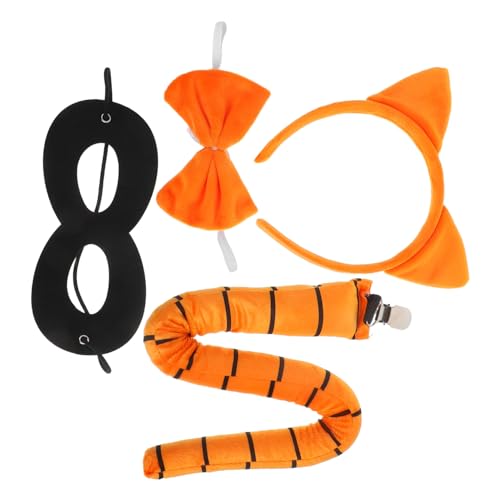 POPETPOP Junge Mädchen-katzenohren-stirnband Mit Flauschigem Verspieltes Cosplay Mädchen Party-accessoire Wiederverwendbar Für Halloween Und Festivals von POPETPOP