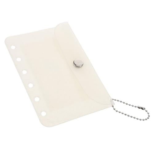 POPETPOP Kartenhalter Transparent Mit Fächern Für Ausweise Visitenkarten Und Kleine Karten Robuster Organizer Für Optimalen Schutz Und Einfache Handhabung von POPETPOP