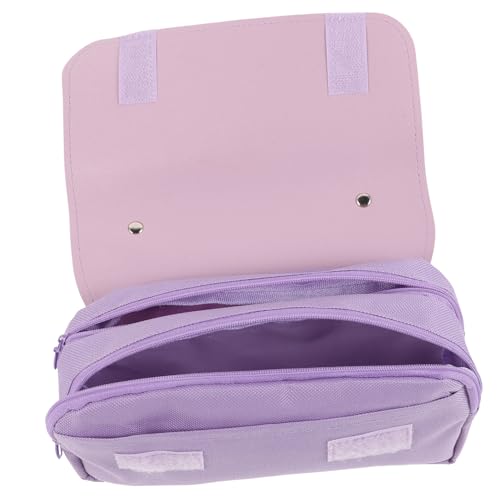 POPETPOP Cartoon Stifteetui Mit Tragegriff Für Mädchen Großes Fassungsvermögen Kawaii Bleistifttasche Mehrschichtige Organisation Für Stifte Und Kleinigkeiten von POPETPOP