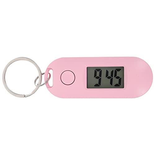 POPETPOP Zubehör Clock Keychain Pocket Hanging Uhrenschlüsselring Digital Uhr Tragbare Stumme Keychain Uhr Pulsuhr Taschenuhr Nurses von POPETPOP