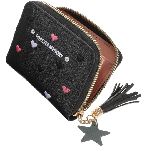 POPETPOP Kleine Cartoon Geldbörse Damen PU Stilvolle Kurzformat Brieftasche mit RFID Schutz Praktische Aufbewahrung für Karten und Münzen für Alltag POPETPOP Kleine Cartoon Geldbörse Damen PU Stilvolle Kurzformat Brieftasche mit RFID Schutz Praktische Aufbewahrung für Karten und Münzen für Alltag von POPETPOP