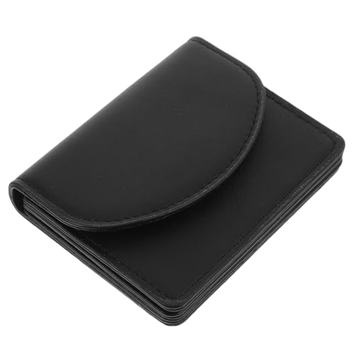 POPETPOP Kompaktes Damen Kartenetui aus PU Schlanker Geldbeutel mit Mehreren Fächern für Kreditkarten Bargeld und Münzen Eleganter und Leichter Kartenhalter für Alltag und Business von POPETPOP