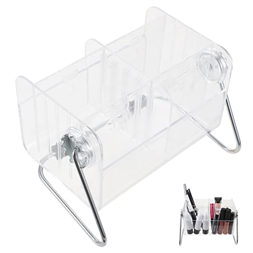 POPETPOP Kosmetik-Aufbewahrungsbox Badezimmer-Arbeitsplatten Organizer Schönheitsvitrine Kosmetik-Aufbewahrungshalter Klarer Make-Up-Organizer Kleinigkeiten-Organizer Transparente von POPETPOP