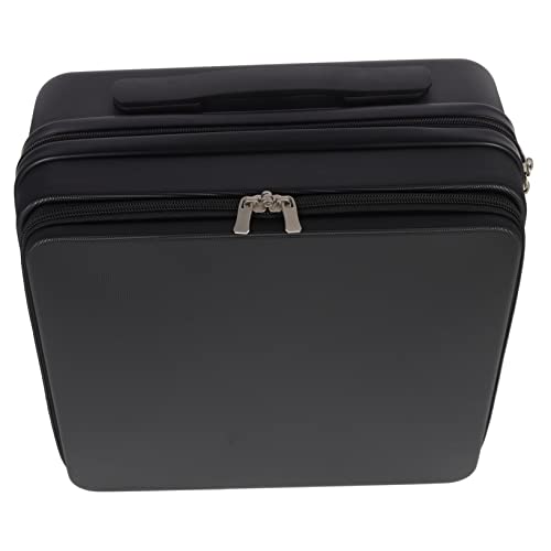 POPETPOP Kosmetikkoffer Make-up-Organizer-Tasche Damen Kosmetiktasche Make-up-Tragetasche Hartschalenkoffer Reisekoffer Bilden Süße Schminktasche Gummi Trend Laptoptasche Student von POPETPOP