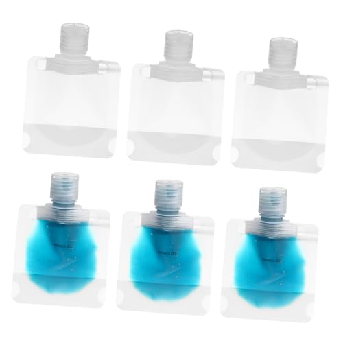 POPETPOP Kosmetiktaschen 17 Stück Praktische Unterpacktasche für Reisen Wiederverwendbare Lotion und Shampoo Behälter Freies Material für Damen und Unterwegs von POPETPOP