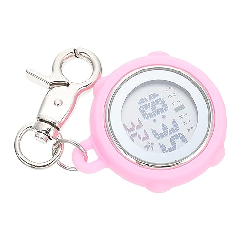 POPETPOP Krankenschwester Digitaluhr mit Clip Multifunktionale Fob Taschenuhr für Pflegeberufe Große Ziffern Stoppuhr Stunden Anzeige für Pflegekräfte von POPETPOP