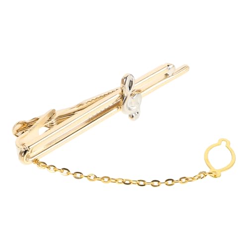 POPETPOP Krawattenklammer Herren Metall Kupfer Musikalische Note Design Einzigartige Anstecknadel Für Hochzeit Party Business Stil Zubehör von POPETPOP