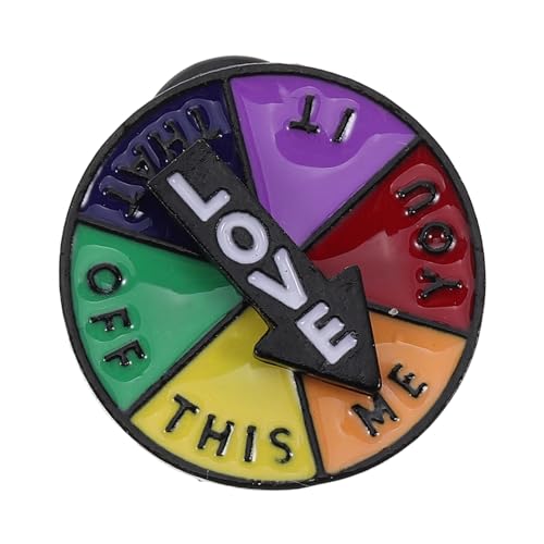 POPETPOP Kreative Drehbare Brosche mit Metallpfeil Modisches Accessoire für Frauen Einzigartiger Drehbarer Anstecker Stilvoller Schmuck Detailreich Verarbeitet Langlebig und Vielseitig von POPETPOP