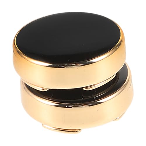 POPETPOP Kupfer Manschettenknopf Knopfverzierungen für Herren und Damen Button Covers für Formelle Hemden Smoking Manschettenknöpfe Stilvolle Accessoires für Hochzeit Geburtstag von POPETPOP