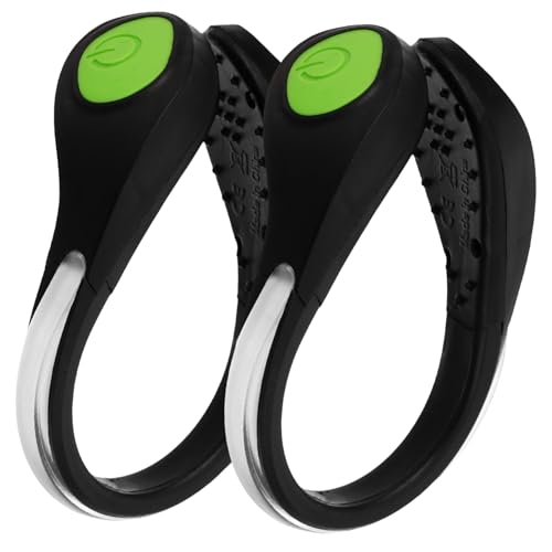 POPETPOP LED Schuhclip Licht für Wiederaufladbar Hohe Sichtbarkeit Einfach zu Befestigen Leicht und Vielseitig für Nachtlauf Joggen Geeignet für Damen und Herren von POPETPOP