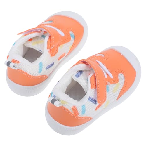 POPETPOP Lauflernschuhe Atmungsaktiv Innenlänge Schuhe für Jahre Jungen Mädchen Frühling Herbst Barfußschuhe Baumwolle Leicht von POPETPOP