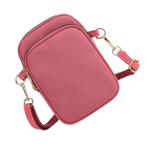 POPETPOP Leichte Kleine Crossbody Bag Damen Nylon Mini Umhängetasche Modisch Verstellbar für Reisen Schule Alltag von POPETPOP