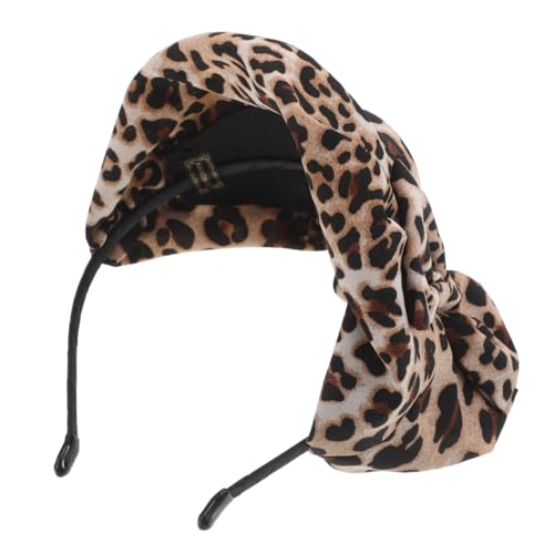 POPETPOP Leoparden-stirnband Mit Hut-design Vielseitiges Haaraccessoire Für Für Partys Und Alltag Atmungsaktives Material Und Styling von POPETPOP