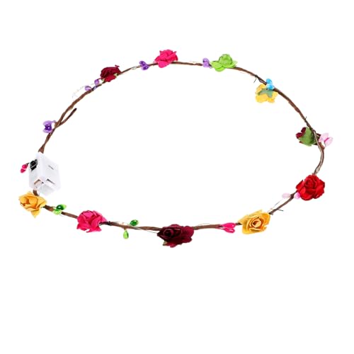 POPETPOP Leuchtendes Stirnband Led Blumenkrone Für Damen Party-accessoire Für Karneval Und Geburtstagsfeiern Bequemer Kopfschmuck Mit Einzigartigem Design von POPETPOP