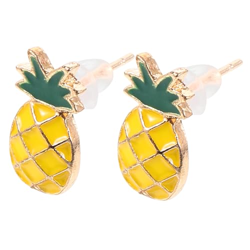 POPETPOP Lustige Früchte Ohrstecker Damen Leichtes Design Sommer Ohrringe Ohrschmuck für Frauen Modisch Niedlich Vielseitig Tragbar von POPETPOP