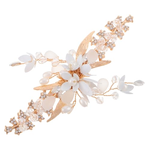 POPETPOP Luxuriöse Braut Haarnadeln mit Perlen und Edle Haarclips für Hochzeit Brautschmuck Accessoires Vielseitig für Braut Brautjungfern und Blumenmädchen Geeignet von POPETPOP