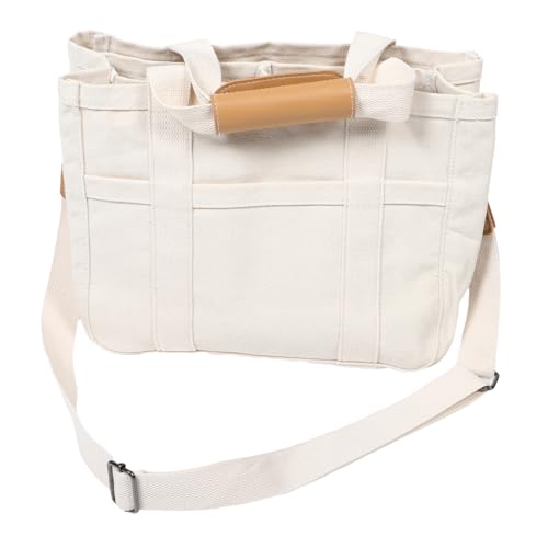 POPETPOP Multifunktionale Canvas Muttertasche Große Freizeit Damen Umhängetasche Stilvolle Babytasche Mit Viel Für Kinderwagen Alltag Moderne Mütter von POPETPOP