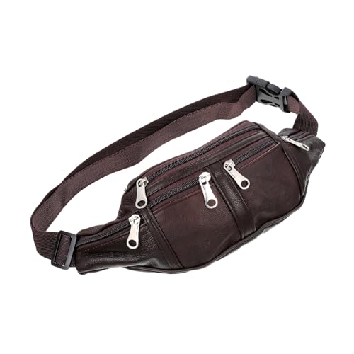 POPETPOP Multifunktionale Hüfttasche für Herren Sport Gürteltasche Wasserabweisend Atmungsaktiv mit Mehreren Taschen für Laufen Wandern Radfahren Outdoor Aktivitäten von POPETPOP